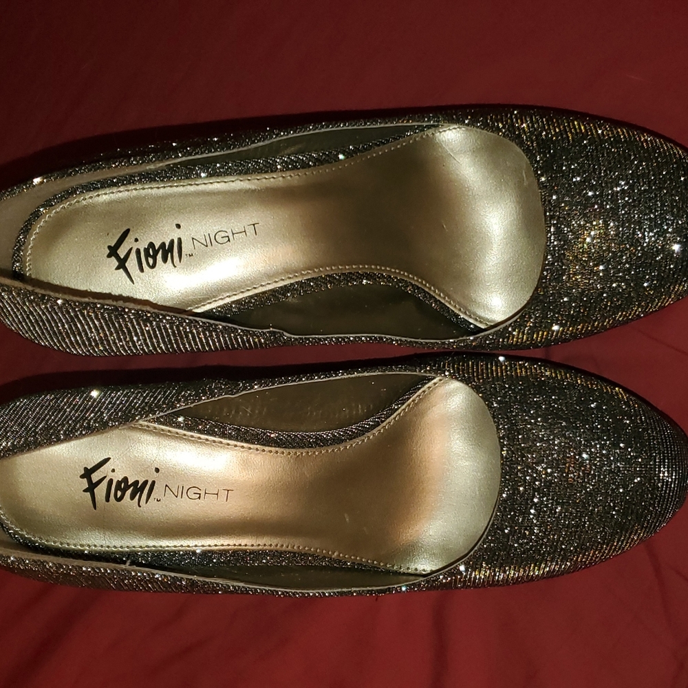 Silver/Gold Heels